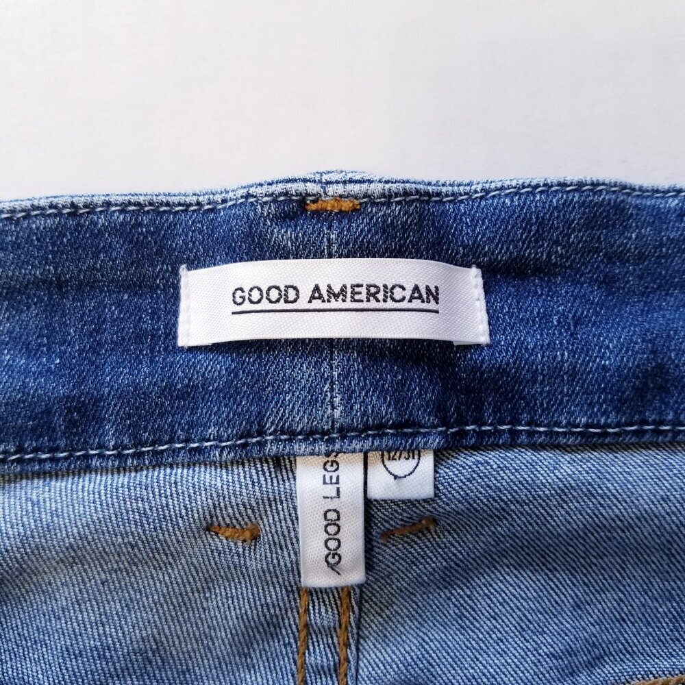 Good American | Stretch High Rise Jean, size 12 - Picture 5 of 13